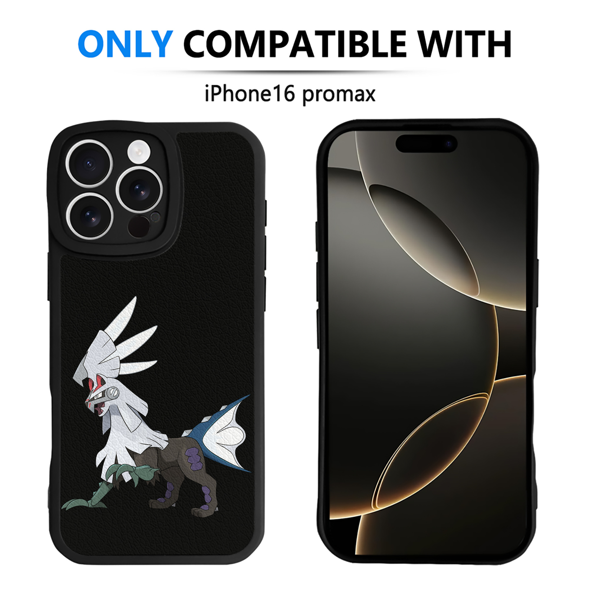 （画像用） ポケットモンスター Pokémon 【iPhone 16シリーズ対応】シリコンスマホケース（レザー調） 材質：シリコン